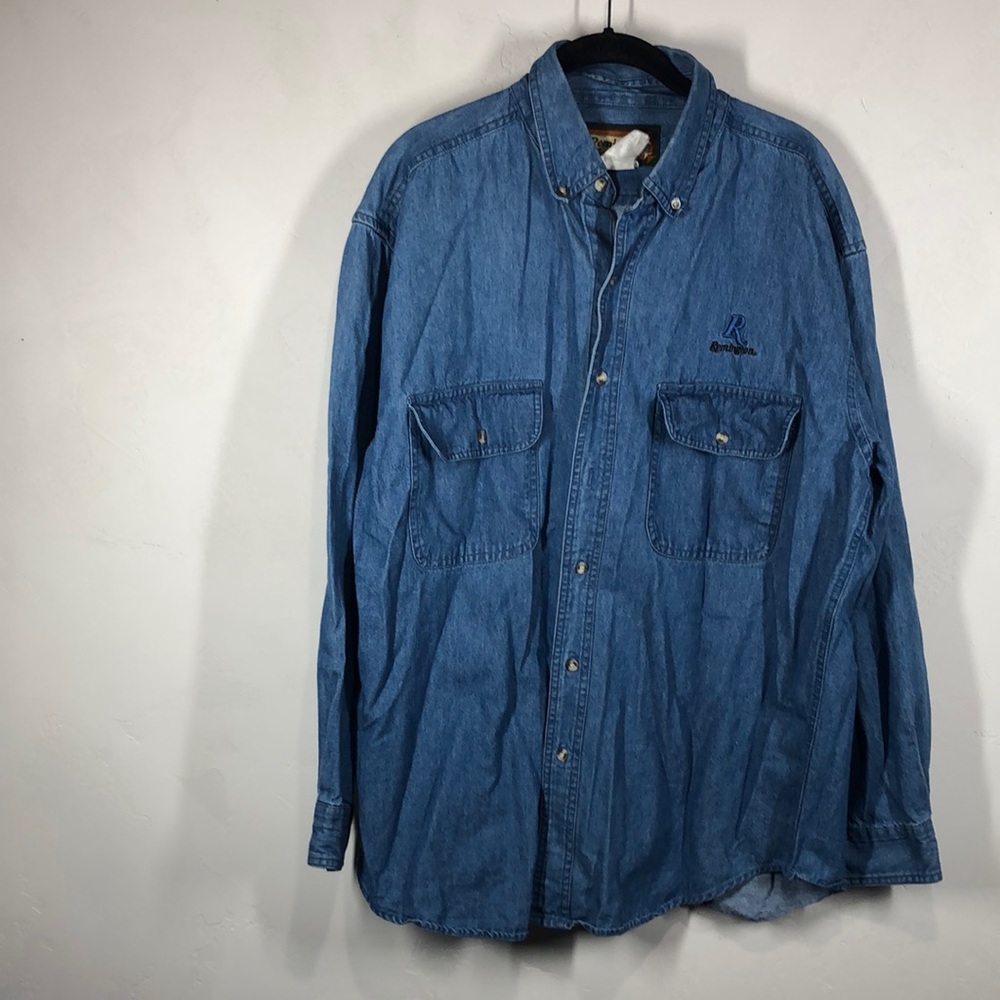 Remington denim shirt size large